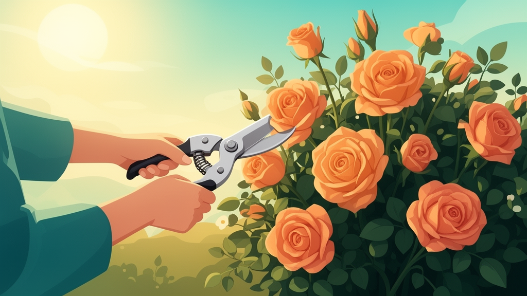 Tailler les rosiers sans les abîmer